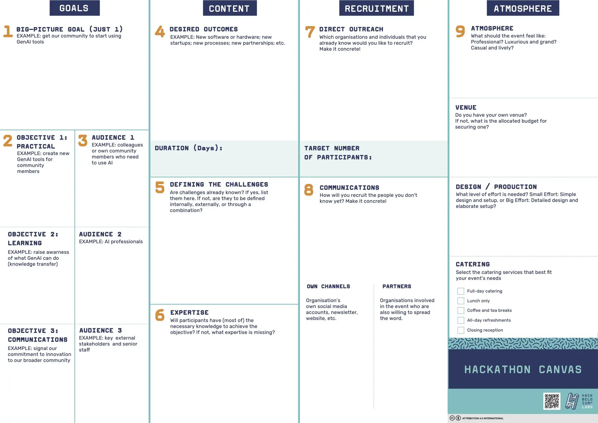 Hack Belgium Labs Hackathon canvas